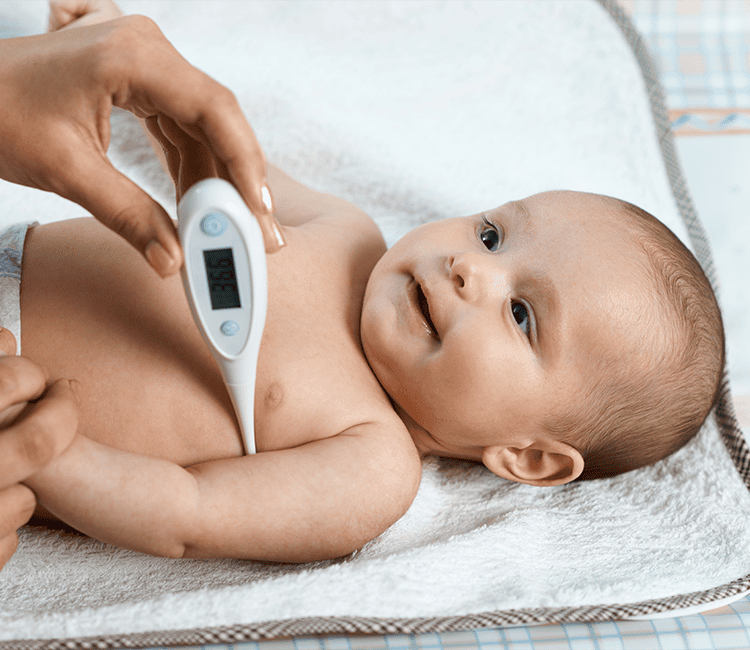 Termometr bezdotykowy dla dziecka i niemowlaka - gdzie i jak mierzyć temperaturę