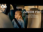 Fotelik samochodowy JUNIOR FIX I-size burgundowy