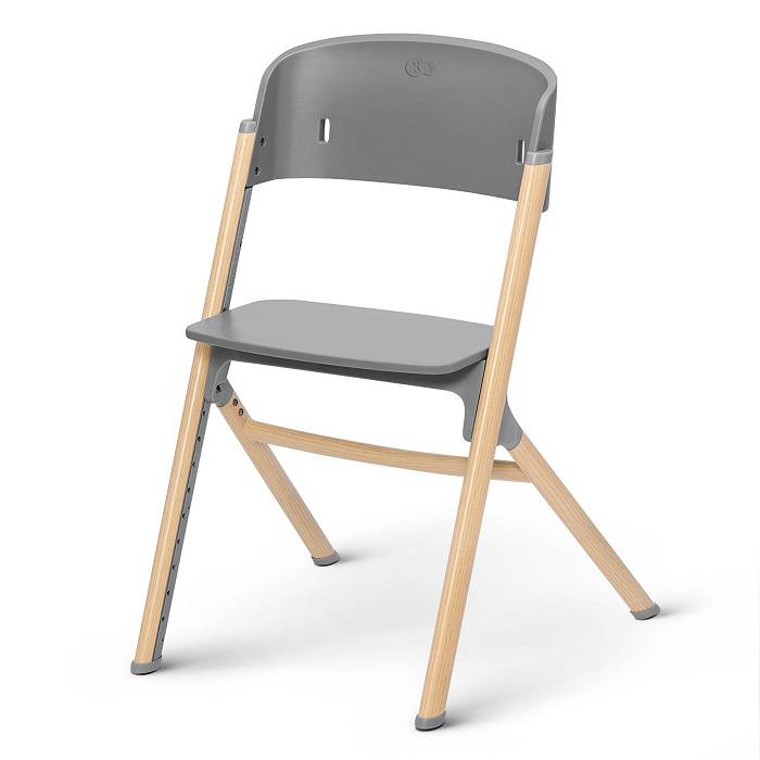 Krzesełko do karmienia IGEE z bujaczkiem CALMEE drewniane