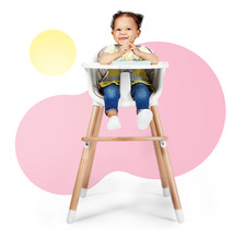 Krzesełka do karmienia dziecka - drewniane i plastikowe