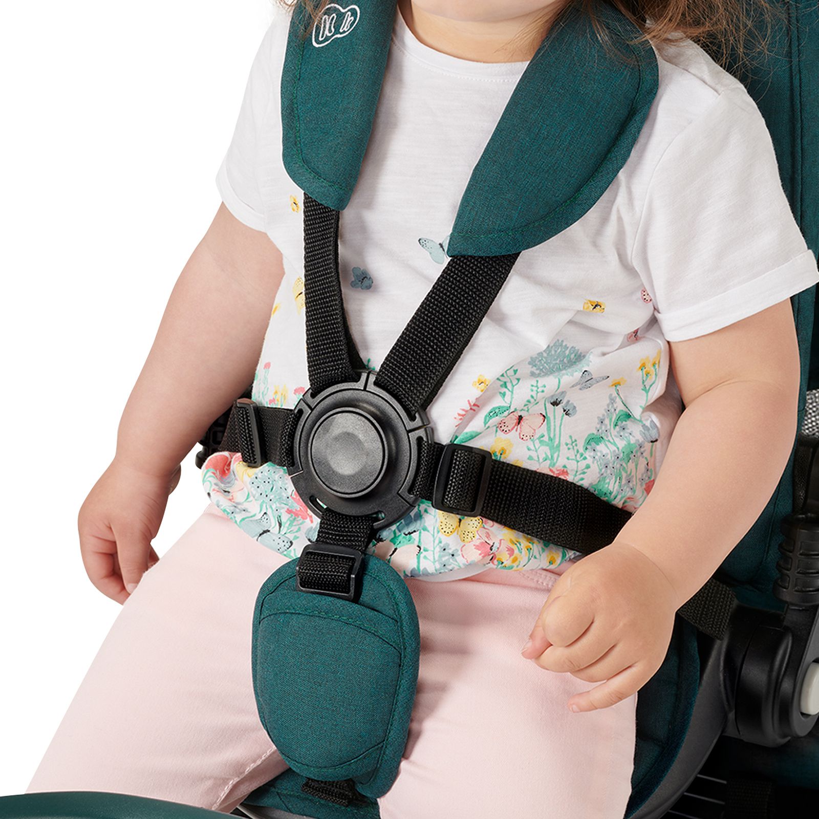 Adjustable five-point safety harness