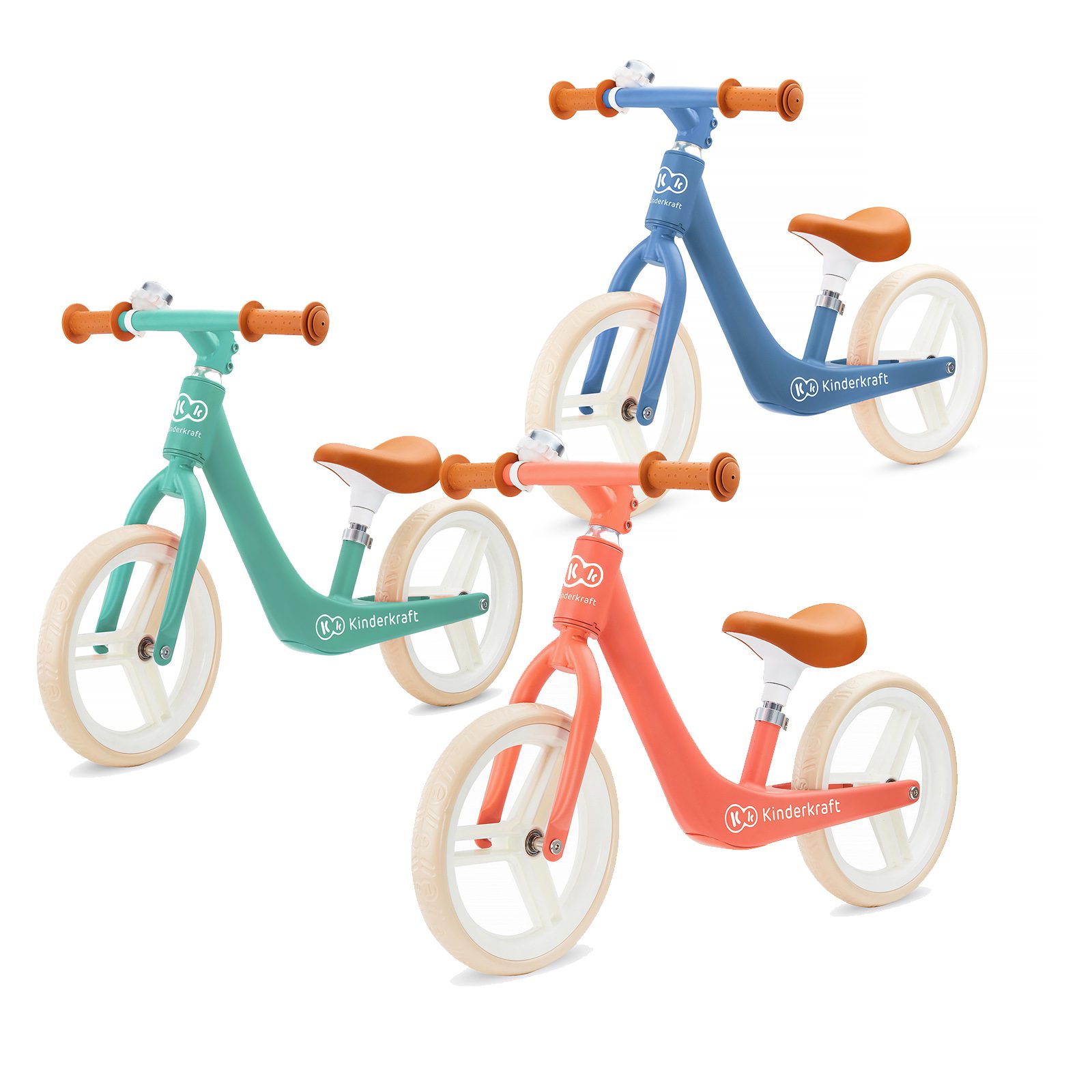 Veloce, leggero e maneggevole – sono le principali caratteristiche della bici senza pedali FLY PLUS